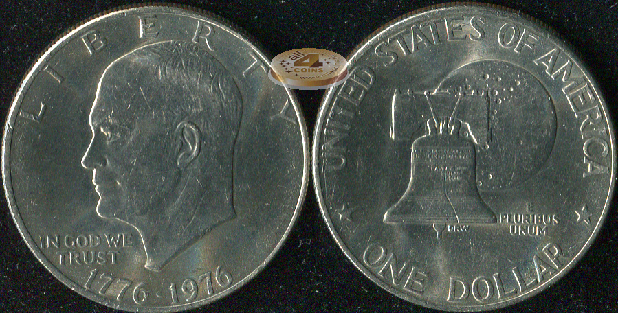 США. 1 доллар. 1976 (Unc)