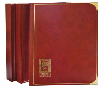 Альбом (кляссер) для марок Royal 1151. 40 черных страниц (Lindner)