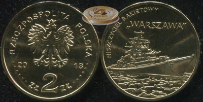 Польша. 2 злотых. 2013 (Unc)
