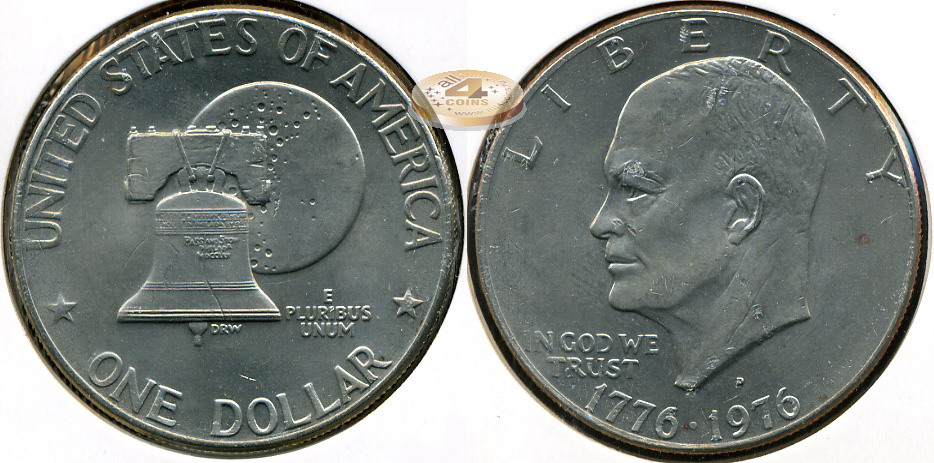 США. 1 доллар. 1976 (Unc)