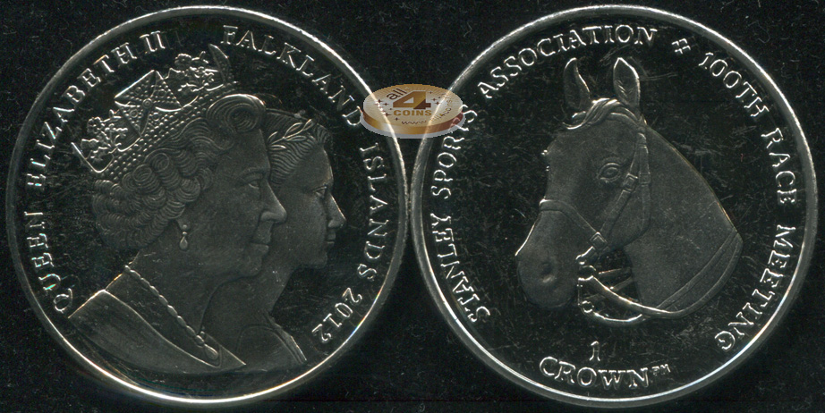 Фолклендские о-ва. 1 крона. 2012 (Unc)