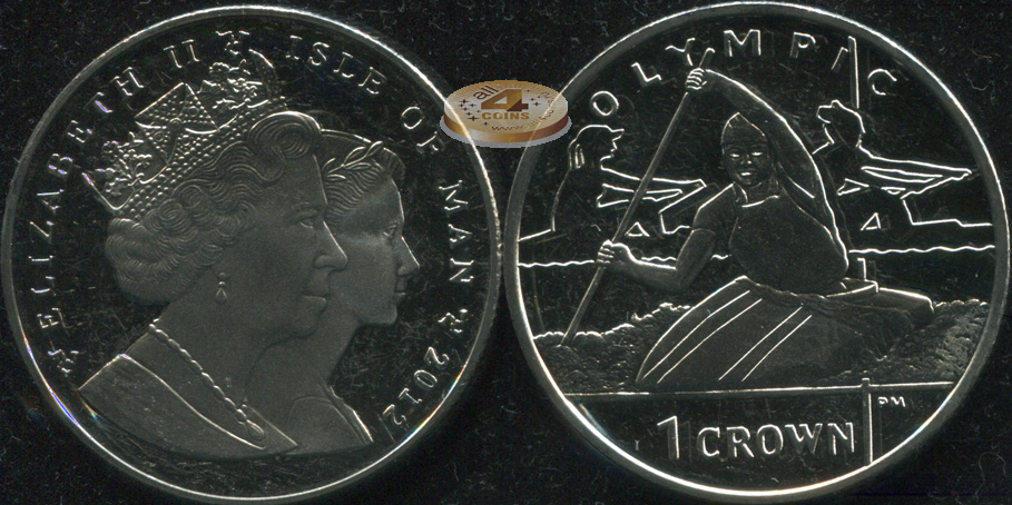 Остров Мэн. 1 крона. 2012 (Unc)