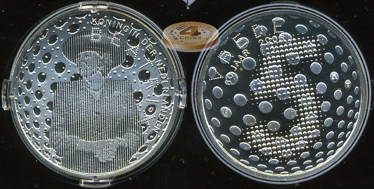 Нидерланды. 5 евро. 2005 (Proof. Серебро)
