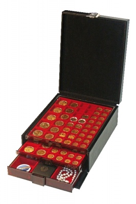 Кофр Compact. На 4 бокса. Кож. зам. (Lindner)