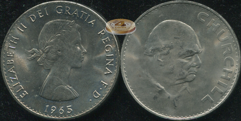 Великобритания. 1 крона. 1965 (aUnc-Unc)