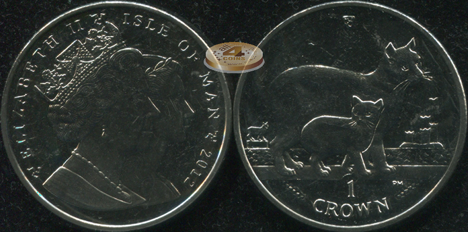Остров Мэн. 1 крона. 2012 (Unc)