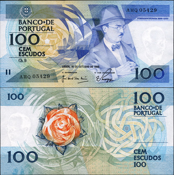 Португалия. 100 эскудо (Unc) 1986