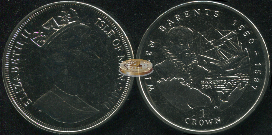 Остров Мэн. 1 крона. 2000 (Unc)