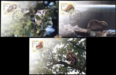 Хорватия. 2003. Грызуны (Серия KMX. Mint)