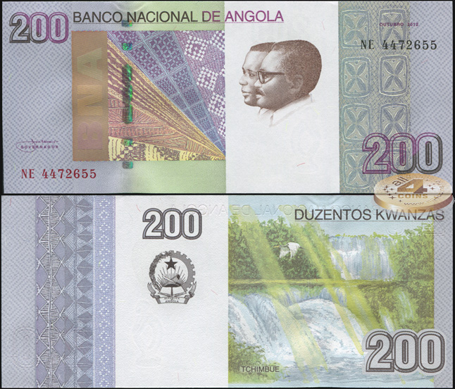 Ангола. 200 кванза (Unc) 2013