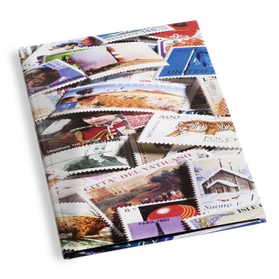 Альбом (кляссер) для марок STAMP S 4/16. 32 черные страницы (Leuchtturm)