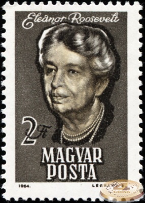 Венгрия. 1964. Элеонора Рузвельт [1884-1962] (Почтовая марка. MNH OG)