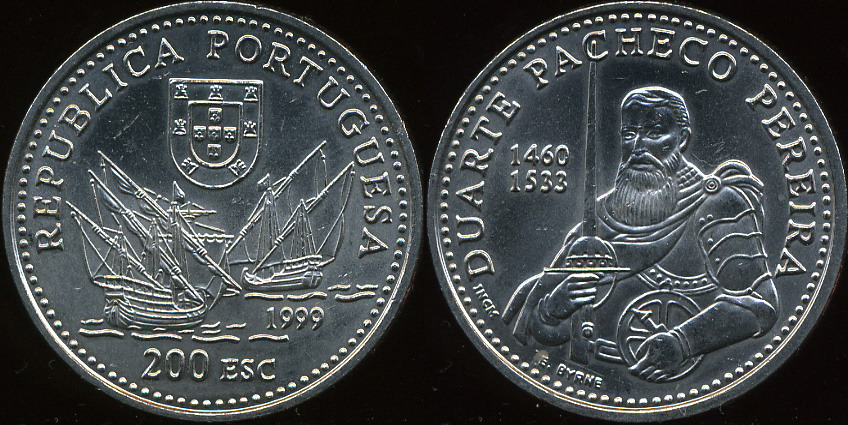 Португалия. 200 эскудо. 1999 (Unc)