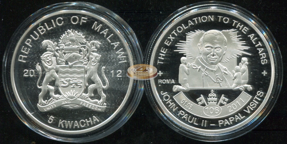 Малави. 5 квачей. 2012 (Proof)