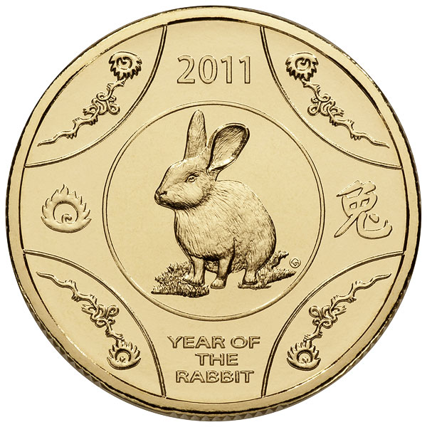 Австралия. 1 доллар. 2011 (Unc. Карточка)