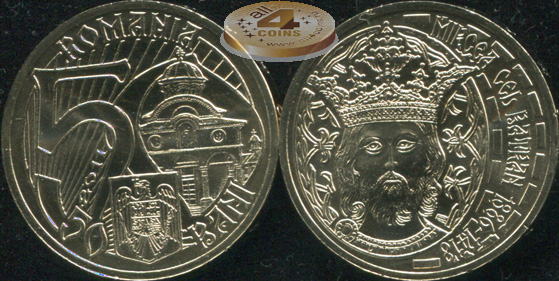 Румыния. 50 бани. 2011 (Unc)