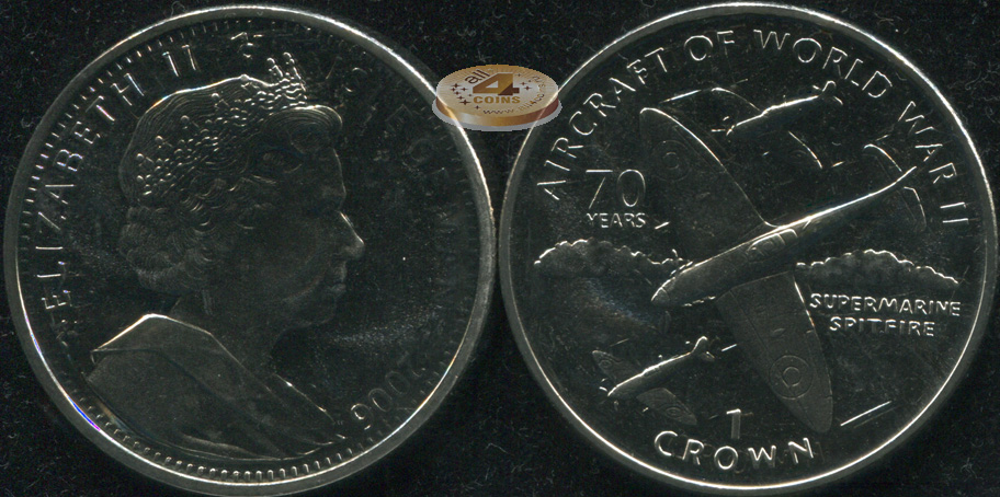 Остров Мэн. 1 крона. 2006 (Unc)