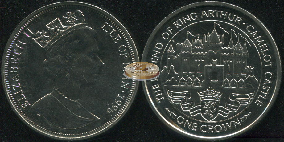 Остров Мэн. 1 крона. 1996 (Unc)