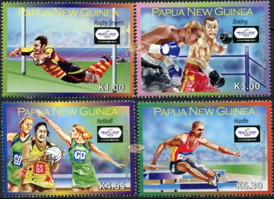 Папуа Новая Гвинея. 2010. XIX Игры Содружества, Дели 2010 (Серия. MNH OG)