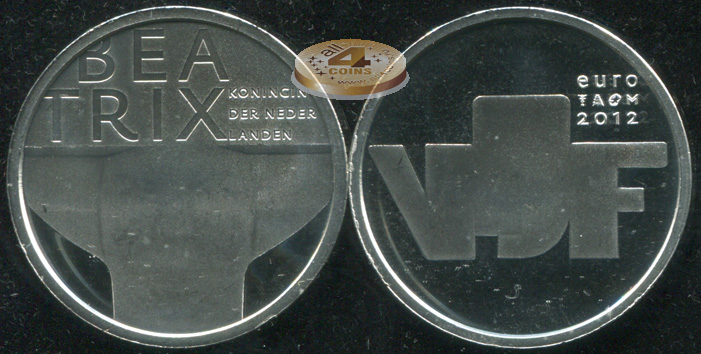 Нидерланды. 5 евро. 2012 (Unc)