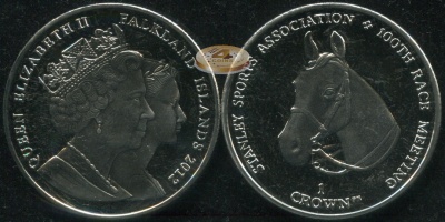 Фолклендские о-ва. 1 крона. 2012 (Unc)