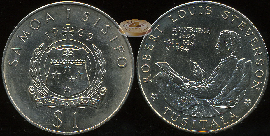 Самоа. 1 тала. 1969 (Unc)