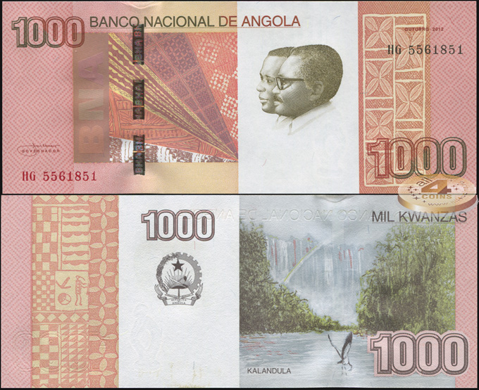 Ангола. 1000 кванза (Unc) 2013