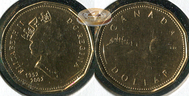 Канада. 1 доллар. 2002 (Unc)