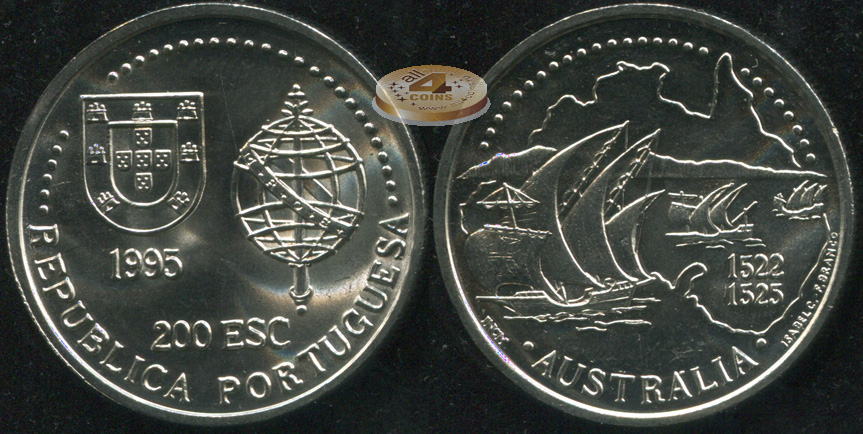 Португалия. 200 эскудо. 1995 (Unc)