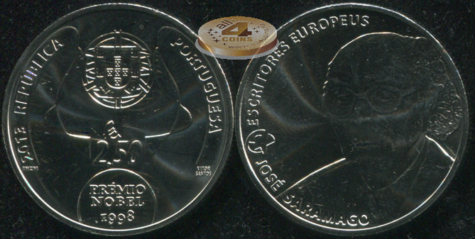 Португалия. 2.5 евро. 2013 (Unc)