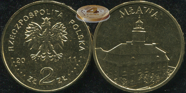 Польша. 2 злотых. 2011 (Unc)