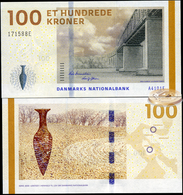 Дания. 100 крон (Unc) 2010