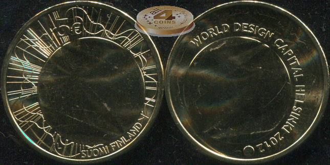 Финляндия. 5 евро. 2012 (Unc)