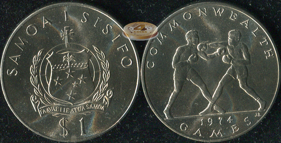 Самоа. 1 тала. 1974 (Unc)