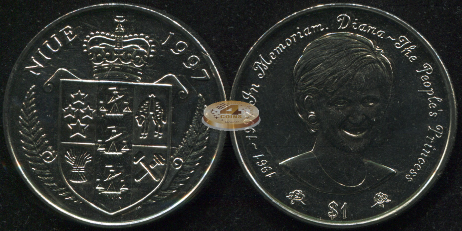 Ниуэ. 1 доллар. 1997 (Unc)