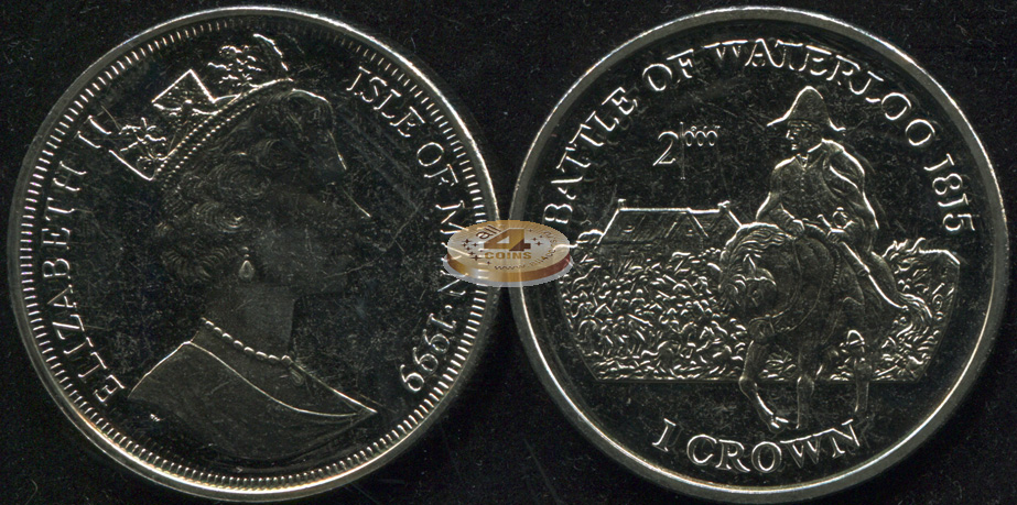 Остров Мэн. 1 крона. 1999 (Unc)