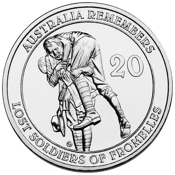 Австралия. 20 центов. 2010 (Unc. Карточка)