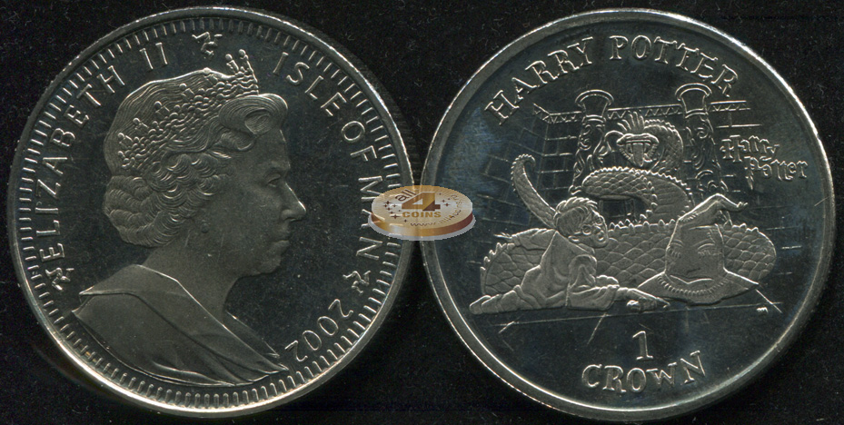 Остров Мэн. 1 крона. 2002 (Unc)