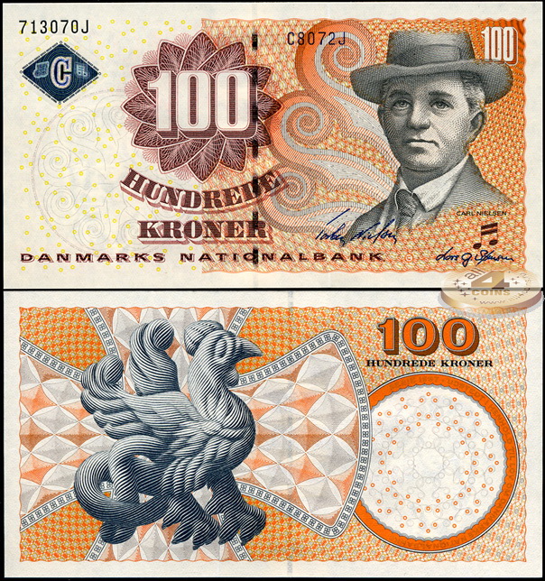 Дания. 100 крон (Unc) 2007