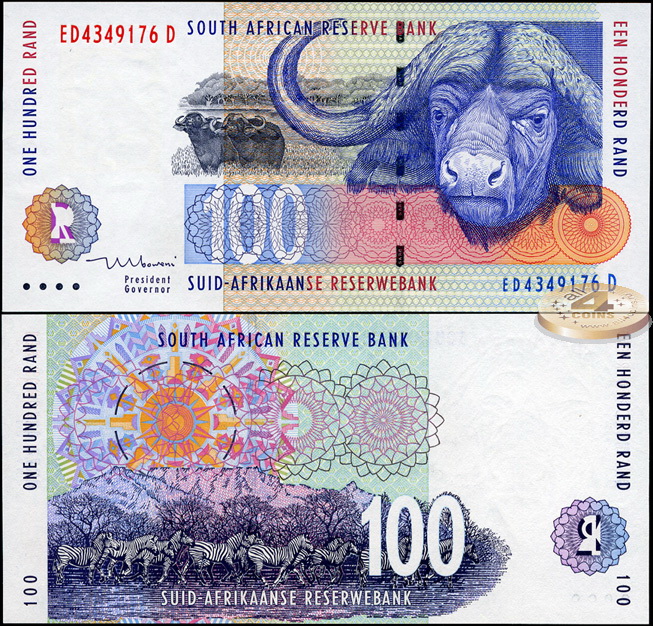 ЮАР. 100 рандов (Unc) 1999