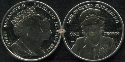 Фолклендские о-ва. 1 крона. 2012 (Unc)