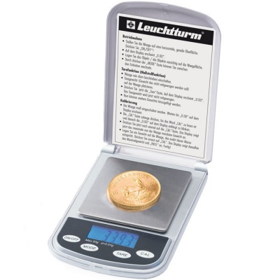 Карманные весы для монет DW1. (Leuchtturm)