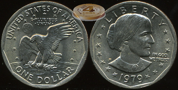 США. 1 доллар. 1979.P (Unc)