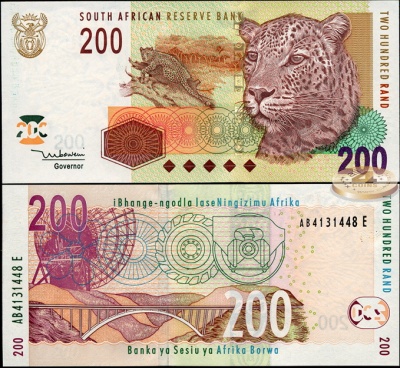ЮАР. 200 рандов (Unc) 2005