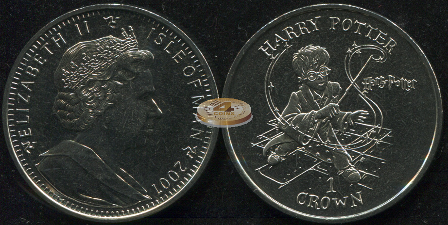 Остров Мэн. 1 крона. 2001 (Unc)