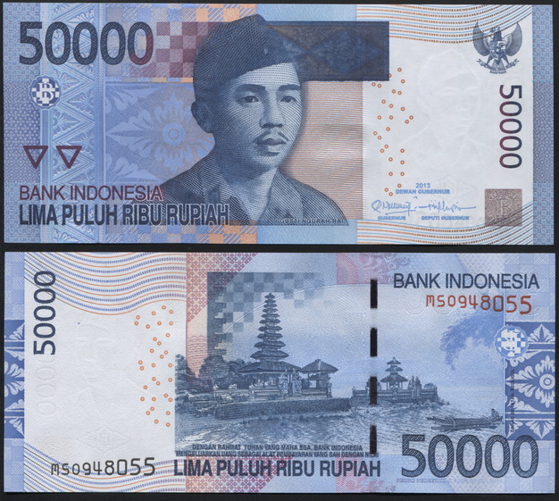 Индонезия. 50000 рупий (Unc) 2013