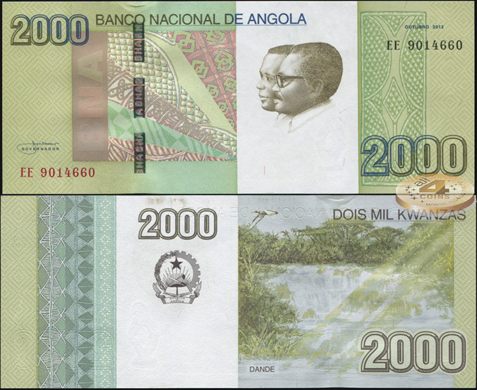 Ангола. 2000 кванза (Unc) 2013