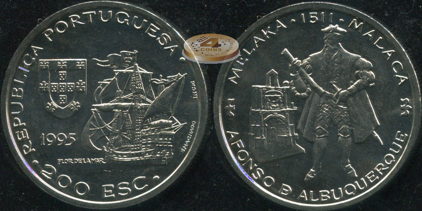 Португалия. 200 эскудо. 1995 (Unc)