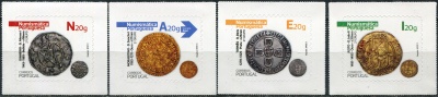 Португалия. 2021. Португальские монеты (III) (Серия Почтовых марок. MNH OG)