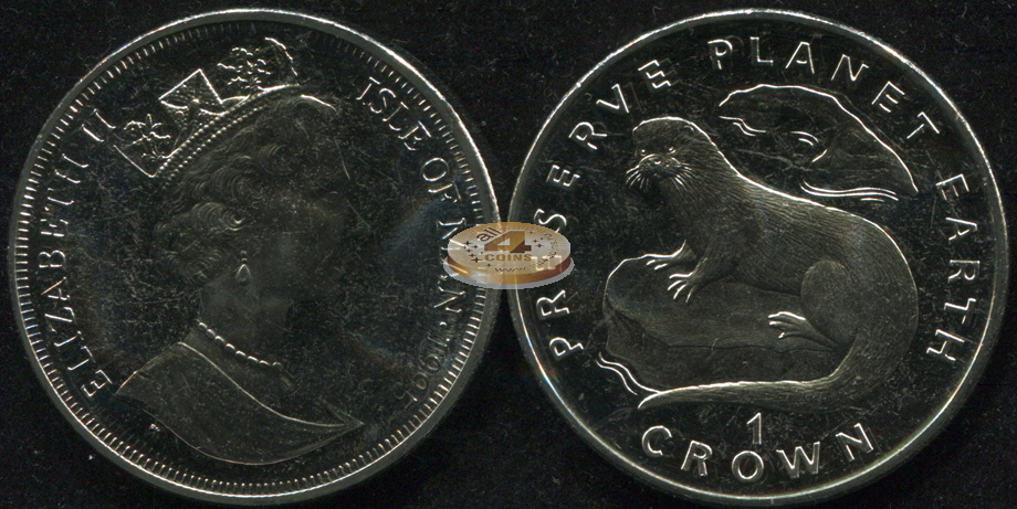 Остров Мэн. 1 крона. 1995 (Unc)